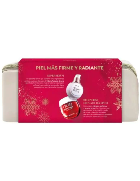 Neceser Olay crema día FPS 30 + sérum | Pack oferta cuidado facial