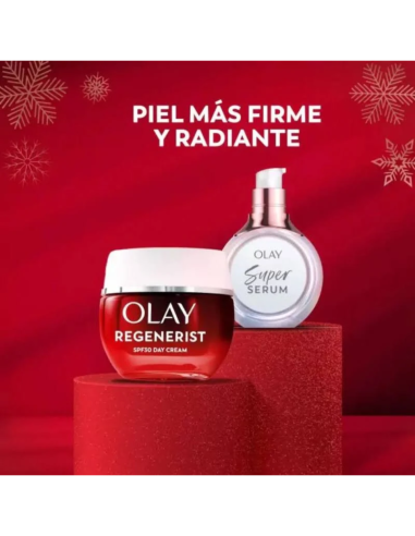 Neceser Olay crema día FPS 30 + sérum | Pack oferta cuidado facial