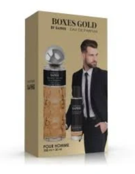 Estuche perfume Saphir hombre 200 ml + 30 ml | Regalo aromas