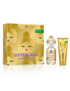 Estuche Benetton Sisterland Golden Vainilla 80 ml + body milk | Regalo mujer