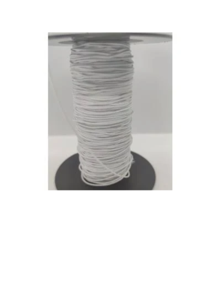Elástico blanco cordón 2 mm por metros | Costura y manualidades