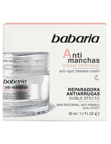 Babaria Antimanchas crema reparadora noche 50 ml | Antiarrugas
