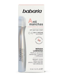Babaria contorno de ojos antimanchas 12 ml | Día y noche