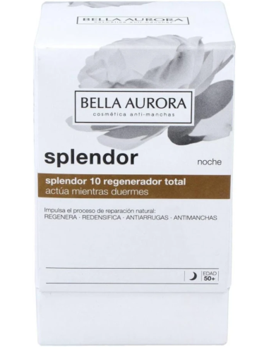 Bella Aurora Splendor 10 crema noche 50 ml | Regenerador total