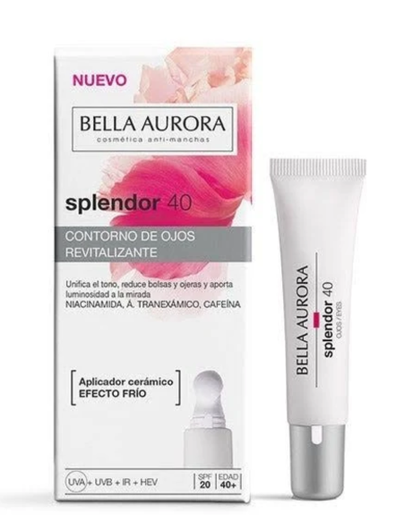 Bella Aurora Splendor contorno ojos revitalizante 15 ml | Efecto frío