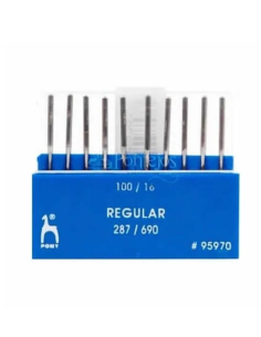Aguja Máquina Pony 90/14 Talón Redondo Pack 10 Uds | Costura Universal