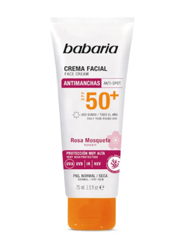 Babaria Facial Antimanchas Rosa Mosqueta 75 ml | Cuidado facial