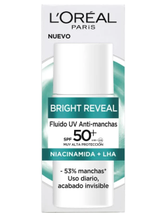 L’Oréal Bright Reveal antimanchas SPF 50+ | Niacinamida 50 ml