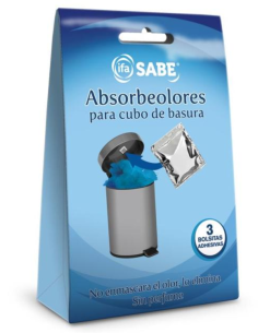 Absorbeolores cubo basura Sabe