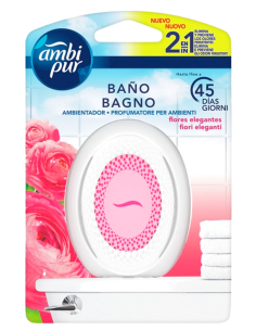 Ambipur Febreze Baño Click | Ambientador para Baño de Larga Duración