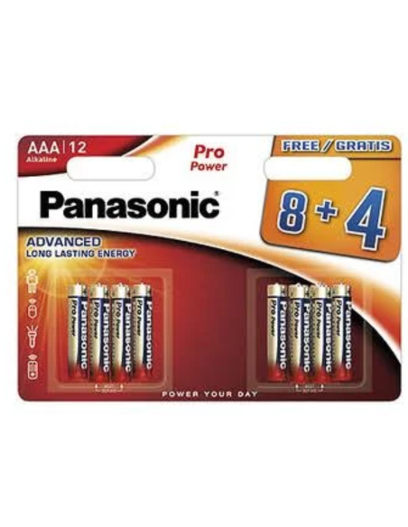 Panasonic pilas AAA pack ahorro 8 unidades
