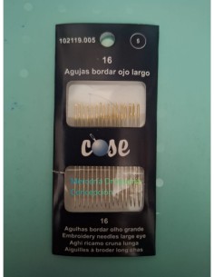 Agujas para Bordar Ojo Largo | Disponibles en Tres Tamaños 2