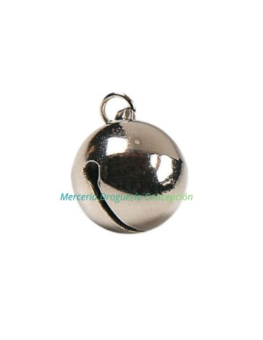 Cascabeles metálicos 20 mm para manualidades y decoración