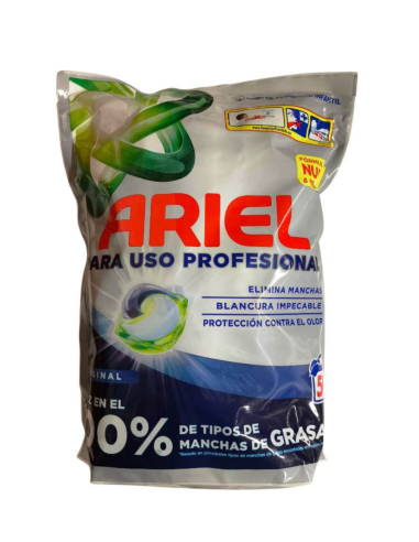 Ariel Cápsulas Profesional Bolsa 50 Unidades | Uso Intensivo