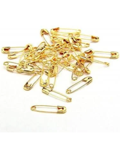 Imperdible Dorado 2 cm | Alfiler de Seguridad Venta por Unidad