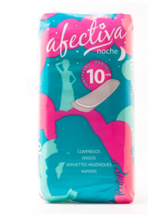 Compresas Afectiva Absorción Normal