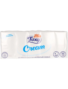Pañuelitos Foxy Cream de 10 – Suavidad y comodidad al instante
