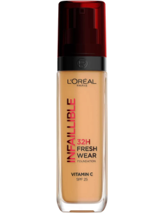 Maquillaje L'Oréal Infalible Fresh – Cobertura natural y duradera