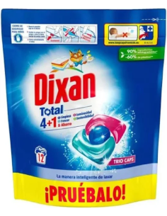 Detergente Cápsulas Dixan 12 – Limpieza eficaz y cómoda