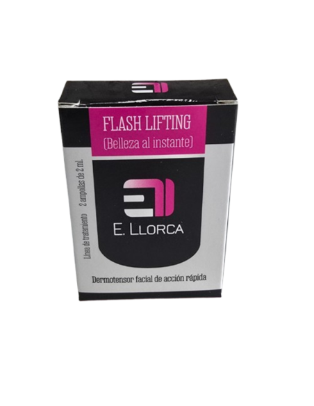 Ampollas Flash Lifting Elisabeth Llorca | Efecto inmediato