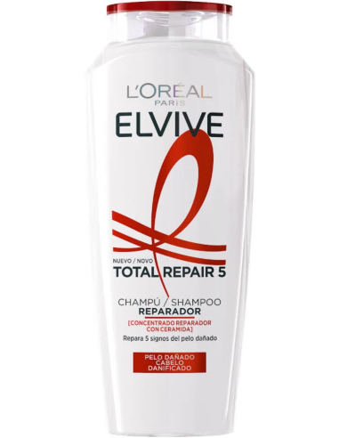 Champú Elvive L’Oréal Variedades Reparación Color Hidratación