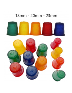 Dedales de Silicona de Colores para Costura