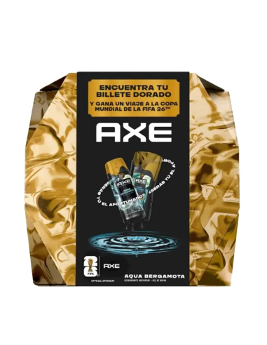 Pack Gel + Desodorante Axe Bergamota | Frescura masculina