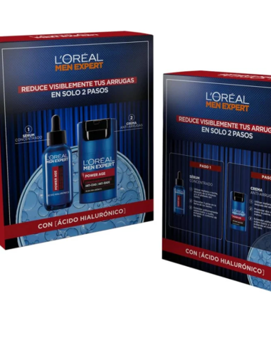 Pack L’Oréal Men Expert Power Age | Antiarrugas y Antiojeras