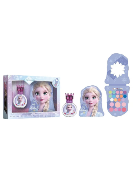 Estuche Infantil Frozen Colonia y Maquillaje