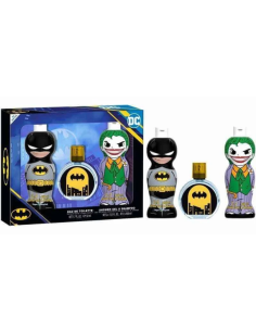 Estuche Infantil Batman Colonia 2 Geles Antifaz