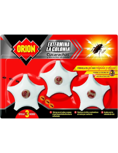 Orión Trampas Cucarachas Pack 3