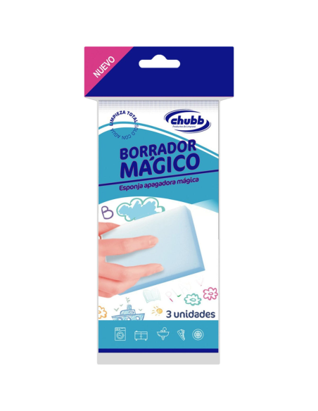 Borrador Mágico Chubb Pack 3 Unidades