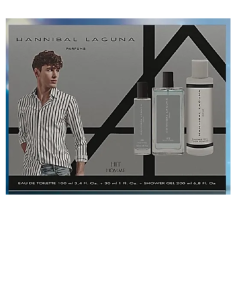 Estuche Hannibal Laguna Hit | EDT 100 ml + 30 ml + Gel
