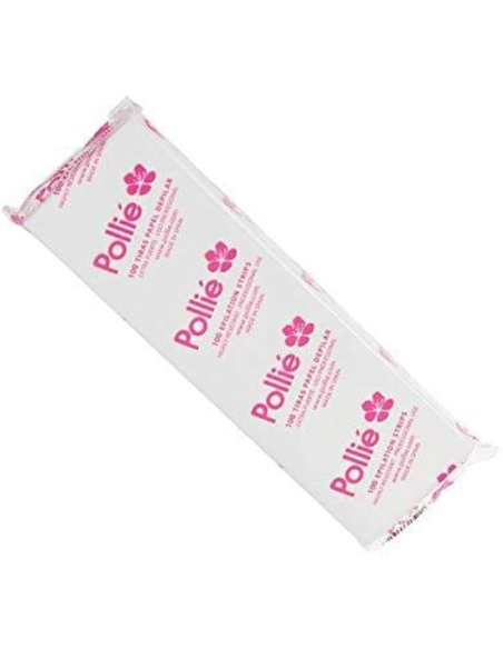 Tiras de Papel Depilación Pollié 100 Unidades – Suaves, resistentes y efectivas