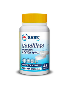 Pastillas Desinfectantes Ifa Sabe 48 Unidades – Limpieza Multiuso