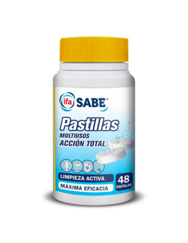 Pastillas Desinfectantes Ifa Sabe 48 Unidades – Limpieza Multiuso