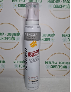 Espuma Color Ceniza Babaria – Coloración Fácil y Cuidado Capilar