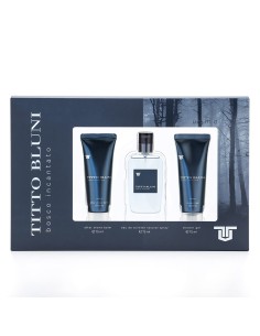 Estuche Titto Bluni Bosco Incantato – Perfume, Gel y Desodorante | Mercería Droguería Concepción