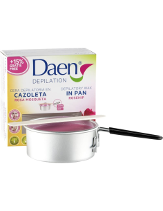 Cera Depilatoria en Cazoleta Rosa Mosqueta Daen – Suave y Eficaz