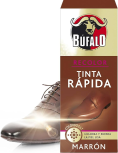 Tinta Rápida Búfalo Recolor Negro y Marrón – Restaurador de Calzado