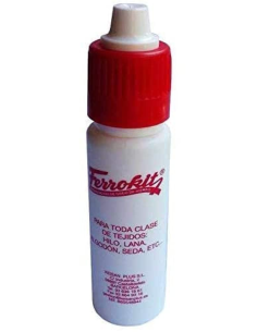 Ferrokit Quitamanchas de Óxido 15 ml y 50 ml para Ropa y Tejidos