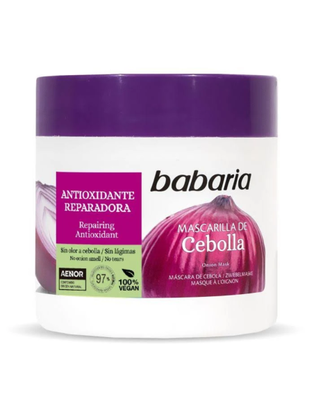 Mascarilla Babaria Cebolla | Fortalecimiento y Nutrición Capilar
