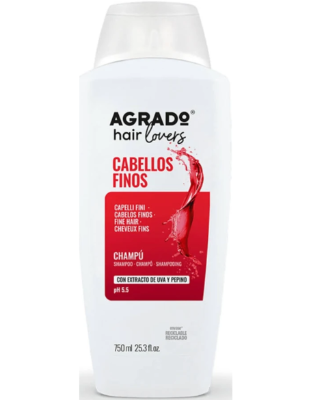 Champú Agrado para Todo Tipo de Cabello | Fino, Graso, Anticaspa,