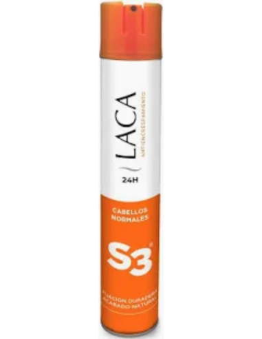 Laca S3  | Fijación Duradera y Estilo Natural