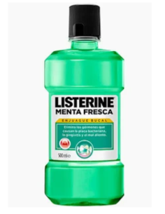 Listerine Menta Fresca Enjuague Bucal