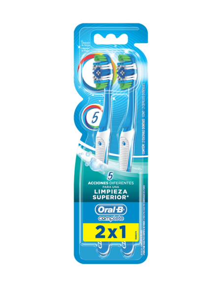 Oral-B Complete Cepillo de Dientes Pack 1+1