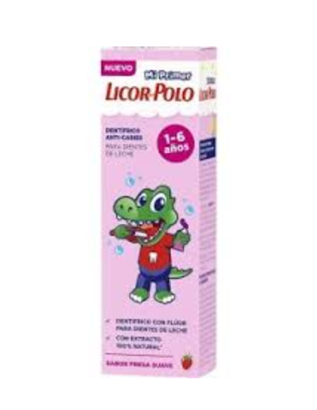 Pasta de Dientes Infantil Licor del Polo