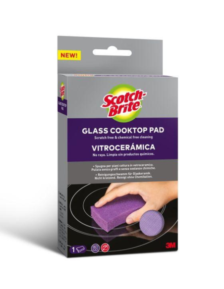 Estropajo Scotch-Brite Vitrocerámica | No Raya Morado