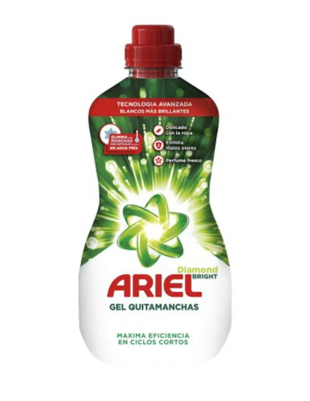 Ariel Quitamanchas Líquido 800 ml Ropa Blanca y Color