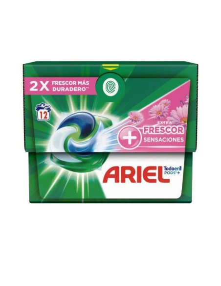 Ariel Cápsulas Frescor Sensaciones 12 uds Detergente Ropa
